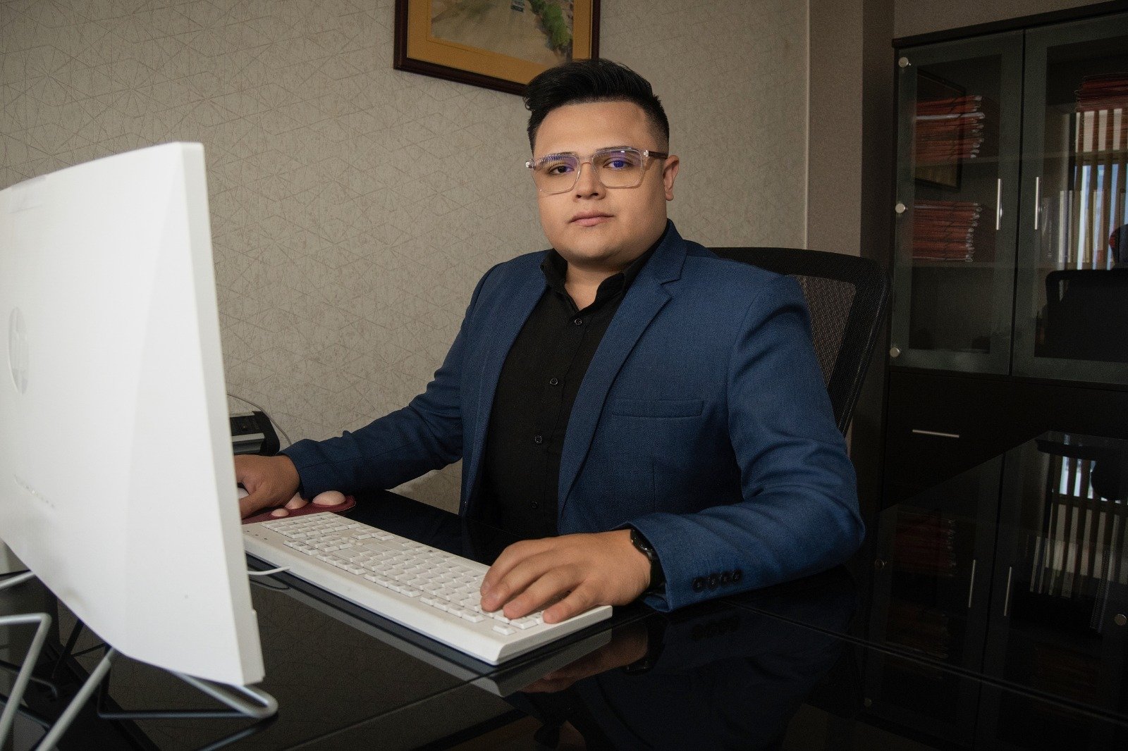 Retrato de Richard Galindo